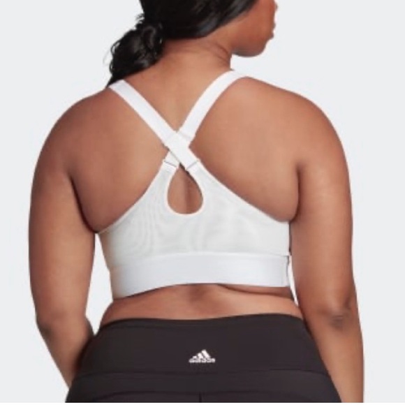 ADIDAS Ultimate support Zip Front Sports Bra 42E - Picture 1 of 5